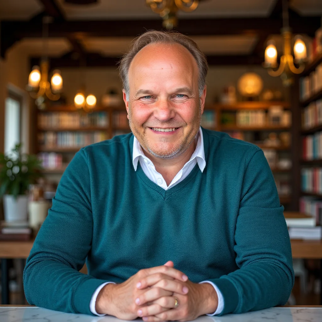 Christian Breitschwerdt am Hafen